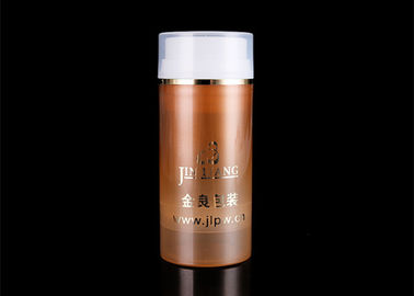 30ml 50ml 100ml 120ml PP cosmetic airless bottle with transparent cover empty airless pump bottle