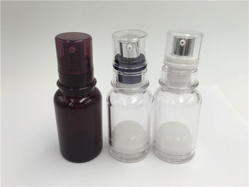 Χωρίς αέρα μπουκάλι 30ml λοσιόν αντλιών πλαστικό με την εκτύπωση οθόνης/την καυτή επιφάνεια σφράγισης
