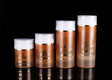 καλλυντικό χωρίς αέρα μπουκάλι 30ml 50ml 100ml 120ml PP με το διαφανές μπουκάλι αντλιών κάλυψης κενό χωρίς αέρα