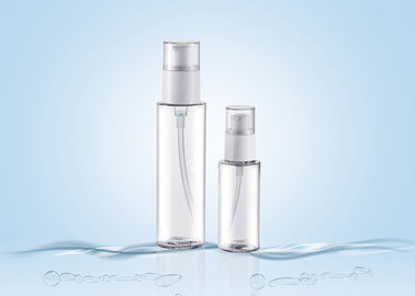 50ML 130ML γύρω από το μπουκάλι αντλιών λοσιόν, κενά καλλυντικά μπουκάλια απόδειξης PETG διαρροών